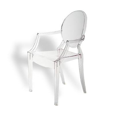 Kartell poltrona Louis Ghost