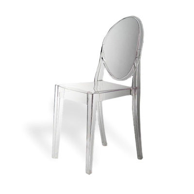 Kartell sedia Victoria Ghost trasparente